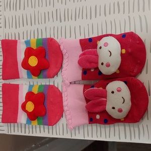 Baby girls socks 2 pair